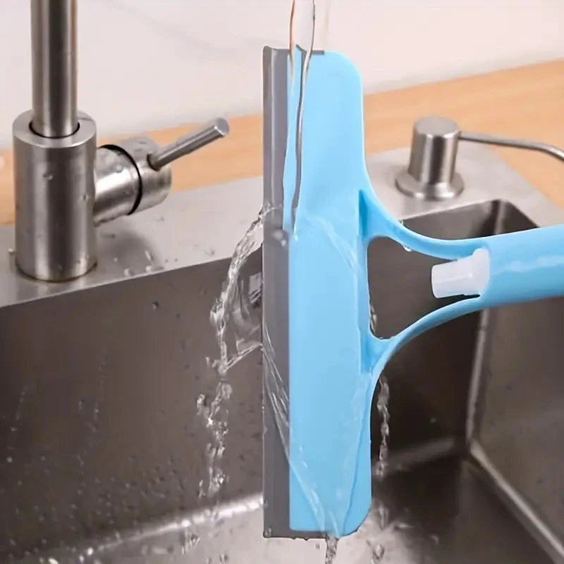 3-in-1 Multi-Function Glass Cleaner- Spray, Wipe & Scrape in One