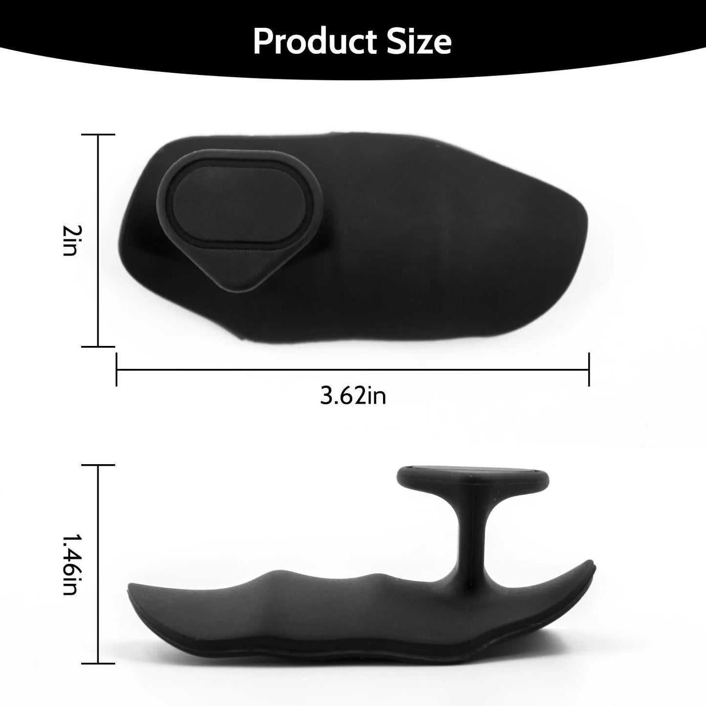 2 Pcs Anti-Slip Weightlifting Grips Ergonomic Rubber Hand Protector Gloves for Pull-Ups, Gym Training & Exercise – Non-Slip Dumbbell & Deadlift Grip Pads, One Size Fits All for Men & Women