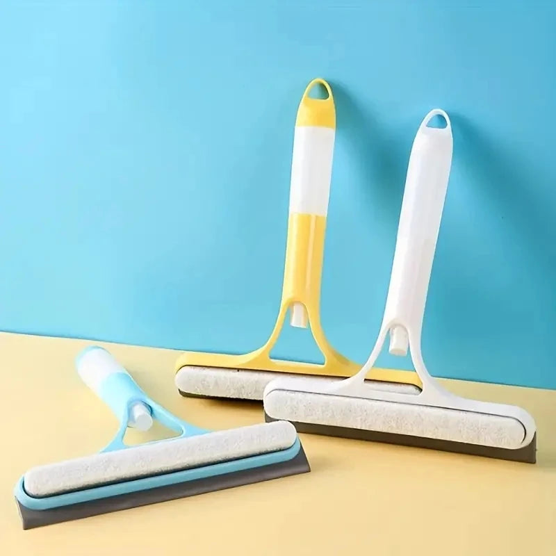 3-in-1 Multi-Function Glass Cleaner- Spray, Wipe & Scrape in One